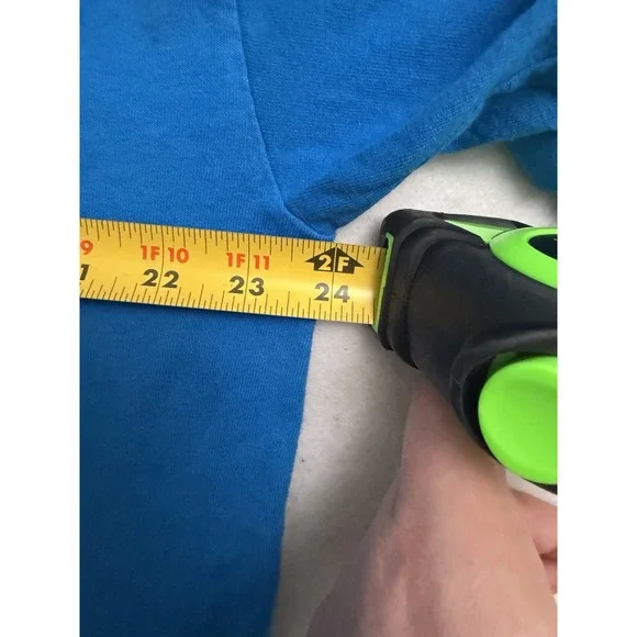 Vintage Carolina Panthers Shirt Men's XL Logo 7 3D Blue Single Stitch 90s - Picture 5 of 9